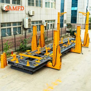 SAMFD Prix direct d'usine Meilleure qualité Heavy Duty Truck Bus Châssis Encadrement Redressage Machine/camion Cadre Machine