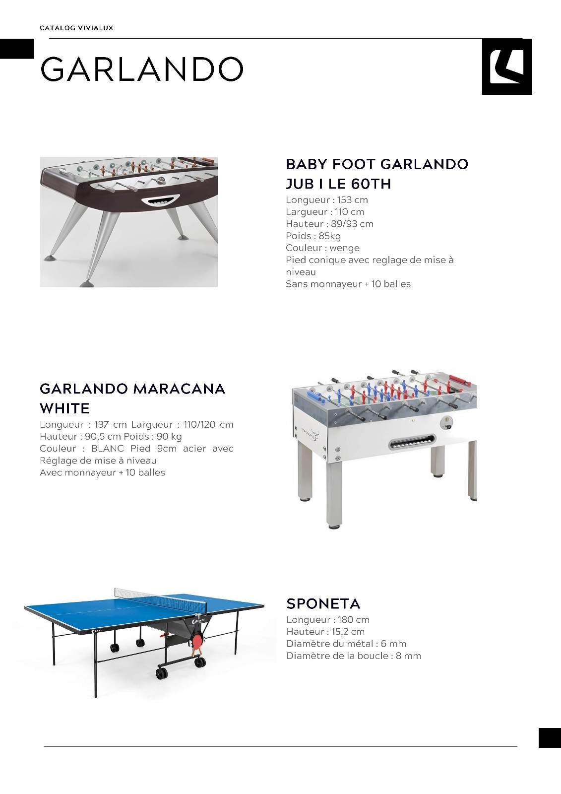 Table Billard Maroc Vivialux