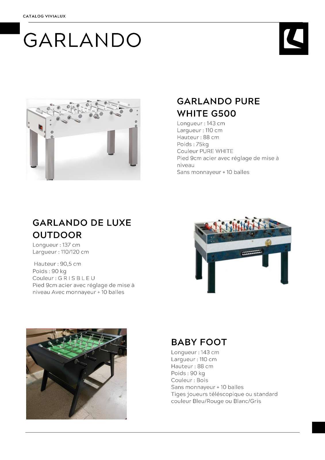 Table Billard Maroc Vivialux